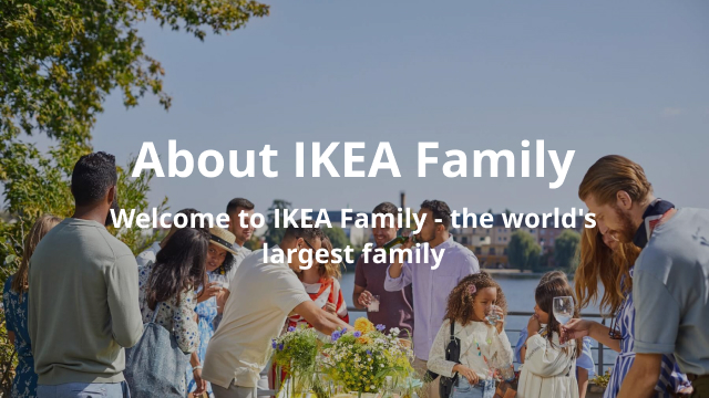IKEA Family Thailand - About Us Banner
