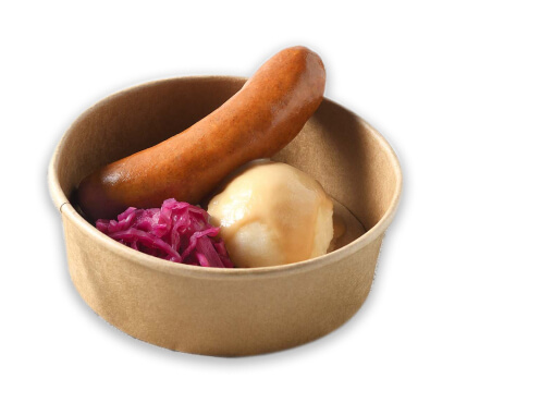 IKEA Family Thailand - Food Offers - Chorizo with mashed potato & pickled red cabbage