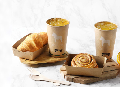 IKEA Family Thailand - Food Offers - Combo set Orange juice + Cinnamon bun/Croissant 
