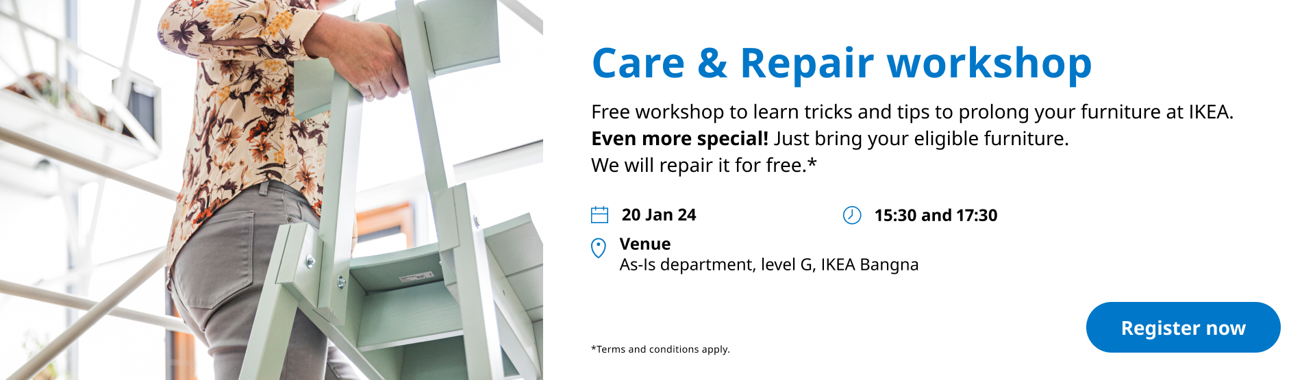 IKEA Family Thailand - Care and Repair