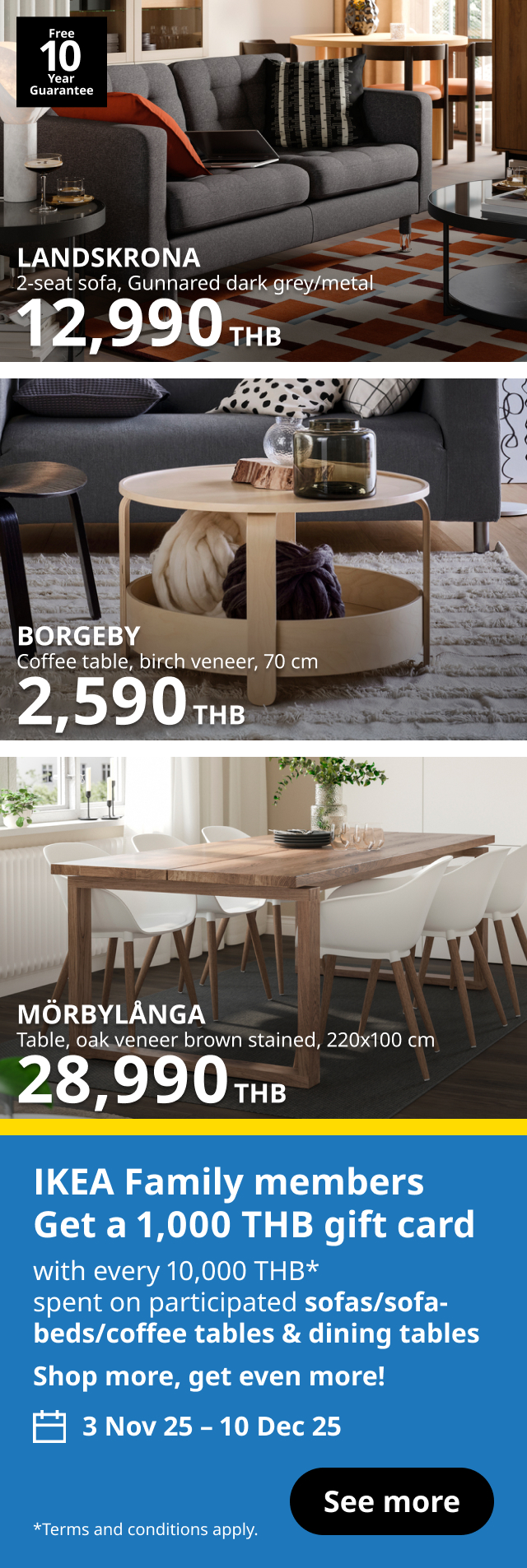 IKEA Family Thailand - Product Offers Rewamp Banner 2